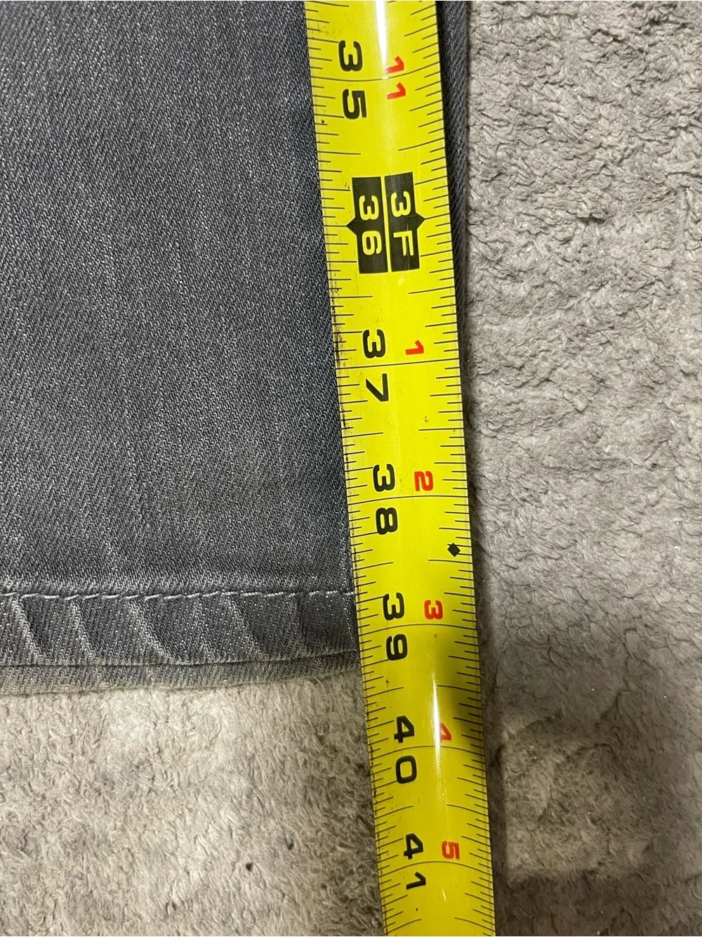 Mens LEVIS 505 Charcoal Jeans